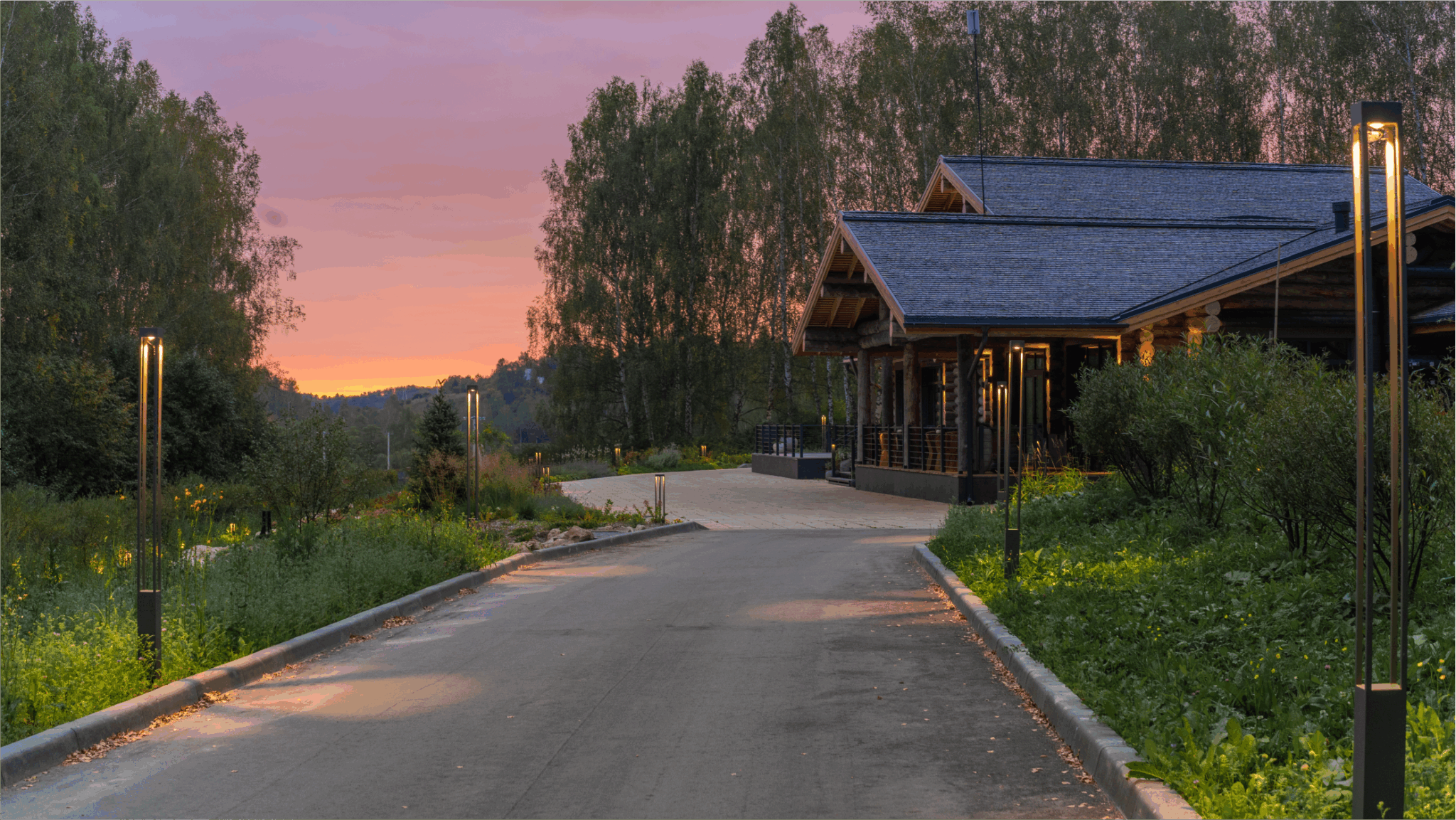 Подсветка ресторана